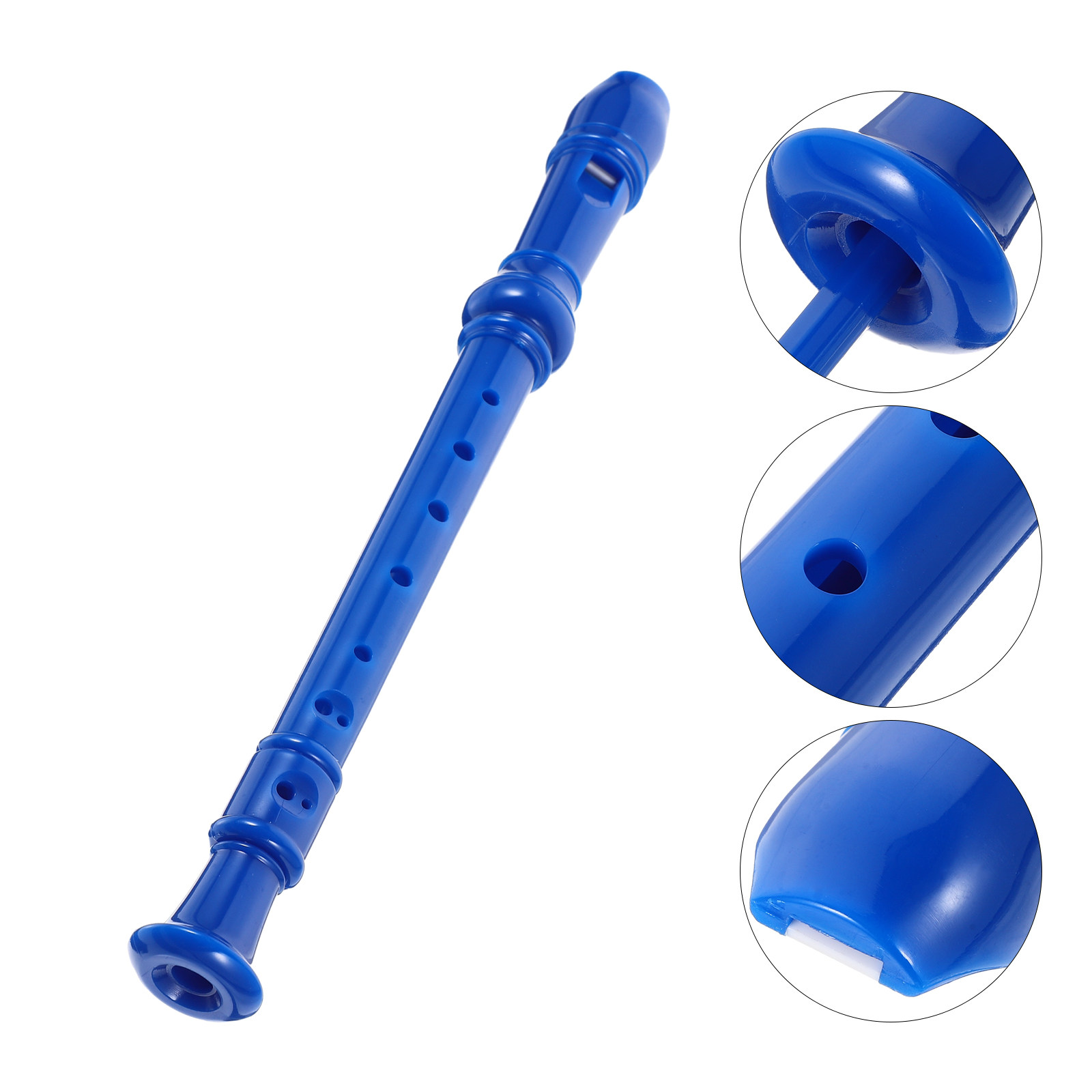 Soprano Recorder Plastic - 音楽教師向けのプラスチック製フルート。8孔のソプラノリコーダーで、初心者向けの練習用として最適。音色がクリアで、プレゼントにもおすすめです。