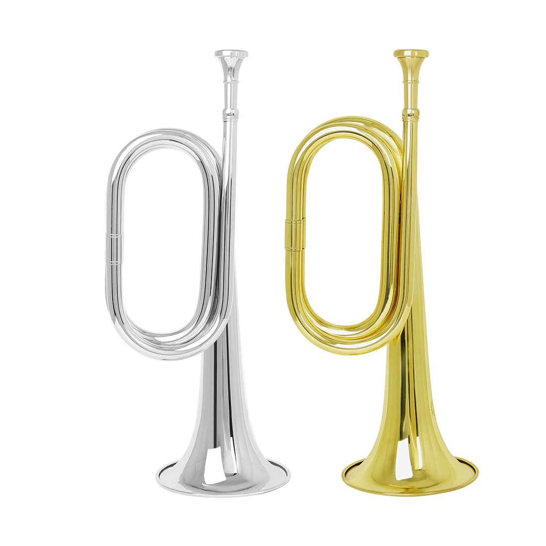 Musical Instrument Bugle - Mbat-真ちゅう製ベルコールトランペット,純銅ステップ,ミリタリーchong fenghao,楽器