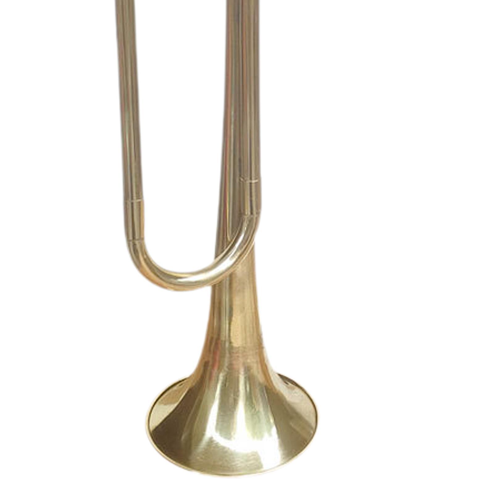 標準的な真鍮製のC調マーチングホーン。コンパクトで、練習やプ - Musical Instrument Bugle のレビューと価格