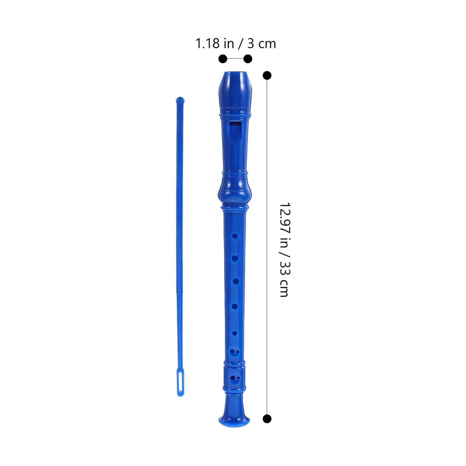 音楽教師向けのプラスチック製フルート。8孔のソプラノリコーダ - Soprano Recorder Plastic のレビューと価格