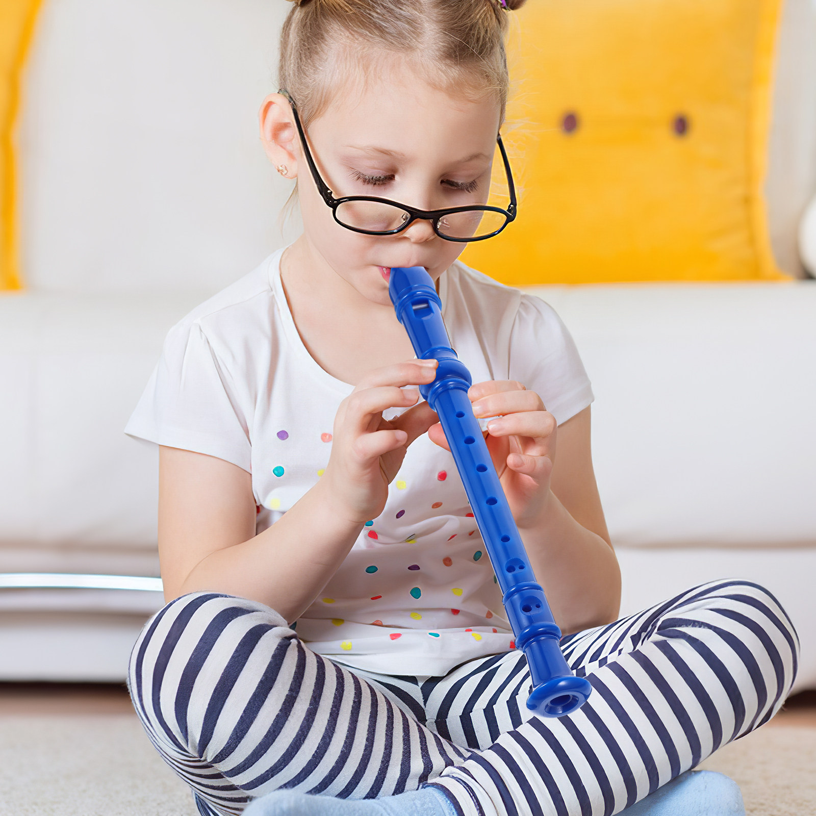 音楽教師向けのプラスチック製フルート。8孔のソプラノリコーダ - Soprano Recorder Plastic のレビューと価格
