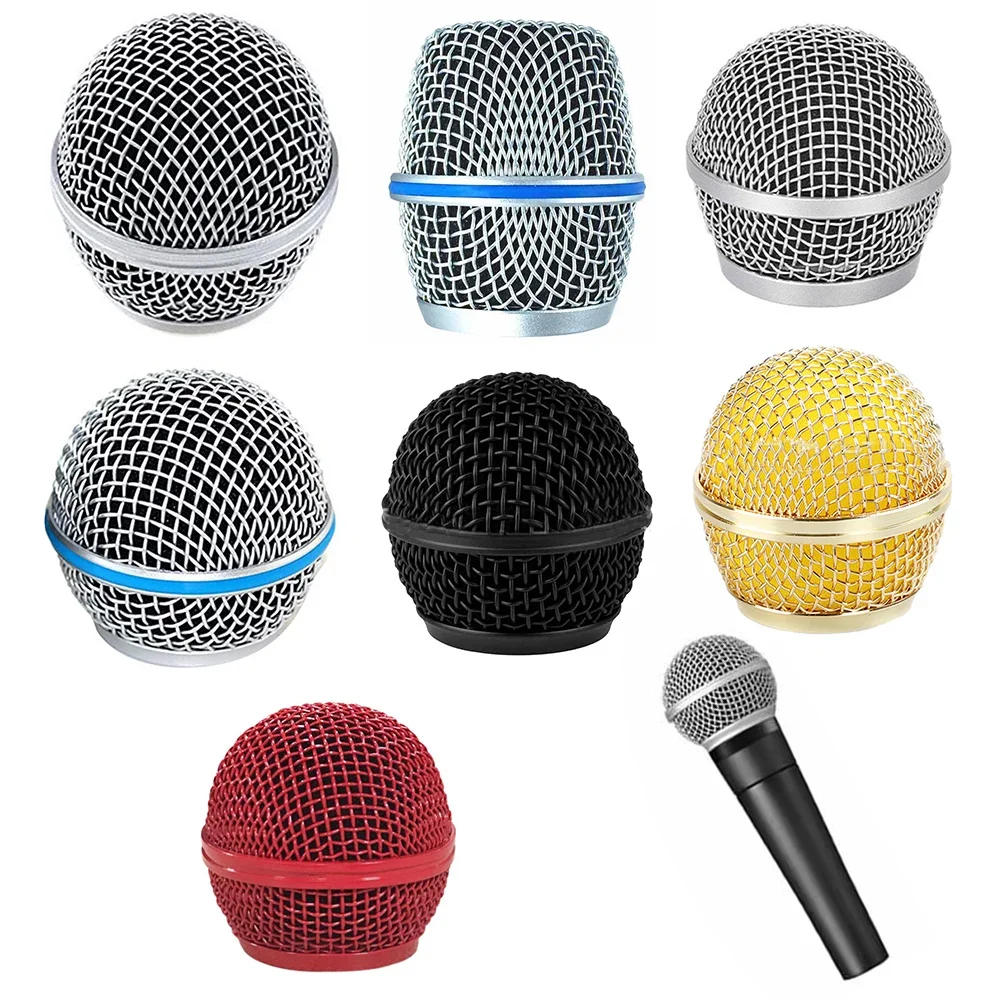 1 Pc マイクメッシュヘッド金属マイクメッシュカバー Sh - Shure Mic Mv7 のレビューと価格